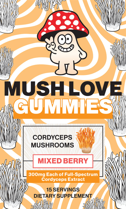 Mush Love Gummies (Cordyceps)
